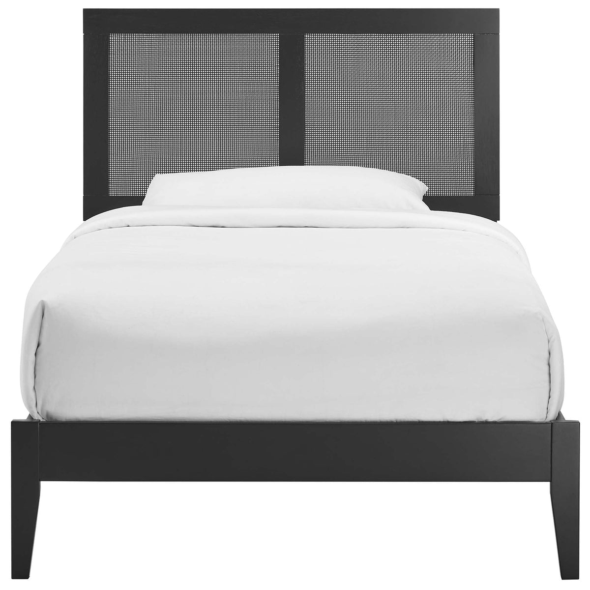Sirocco Rattan and Wood Twin Platform Bed by Modway, photo 9 of 14
