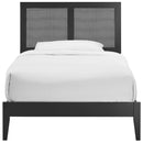 Sirocco Rattan and Wood Twin Platform Bed by Modway by HouseOfZazla