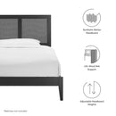 Sirocco Rattan and Wood Twin Platform Bed by Modway by HouseOfZazla