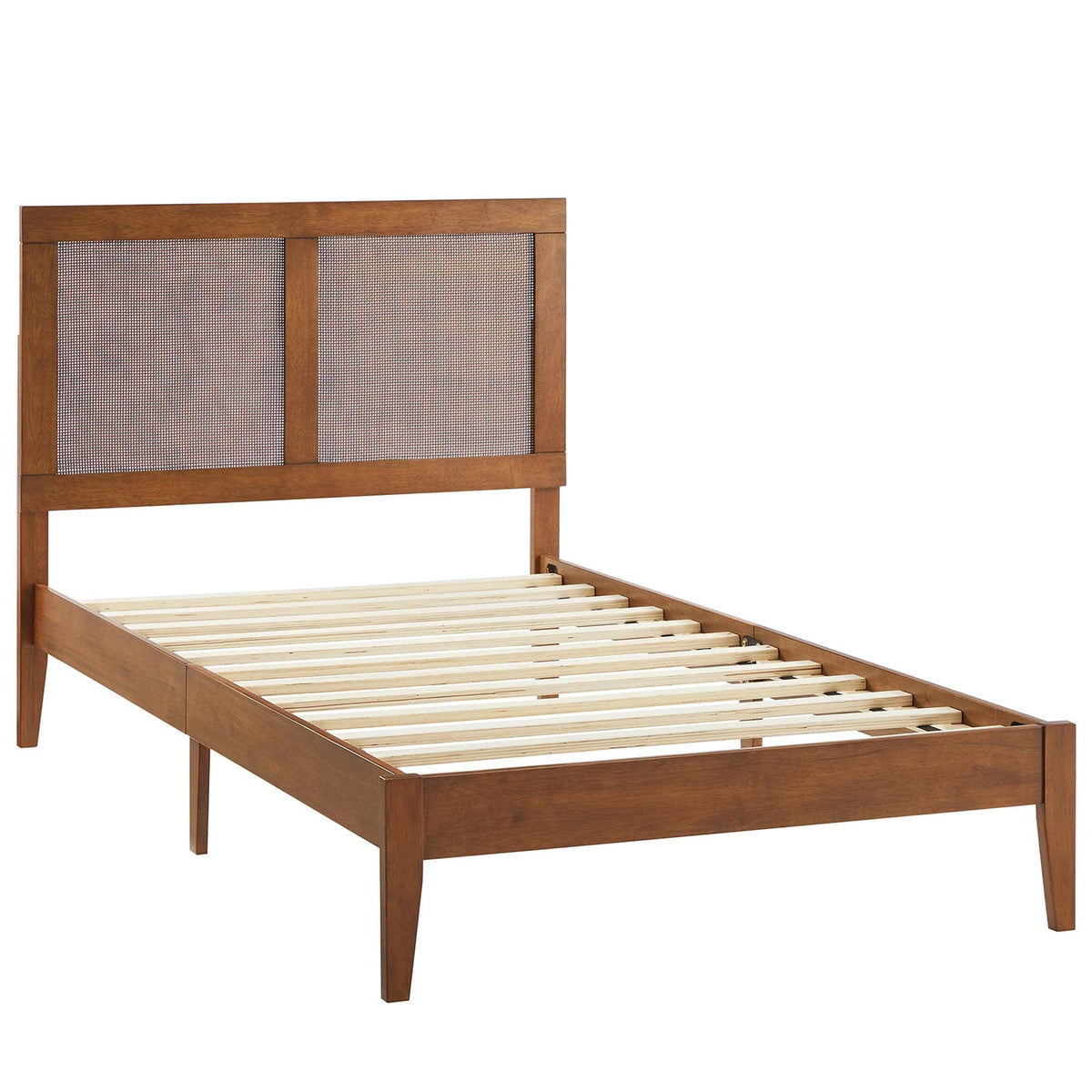 Sirocco Rattan and Wood Twin Platform Bed by Modway, photo 4 of 14