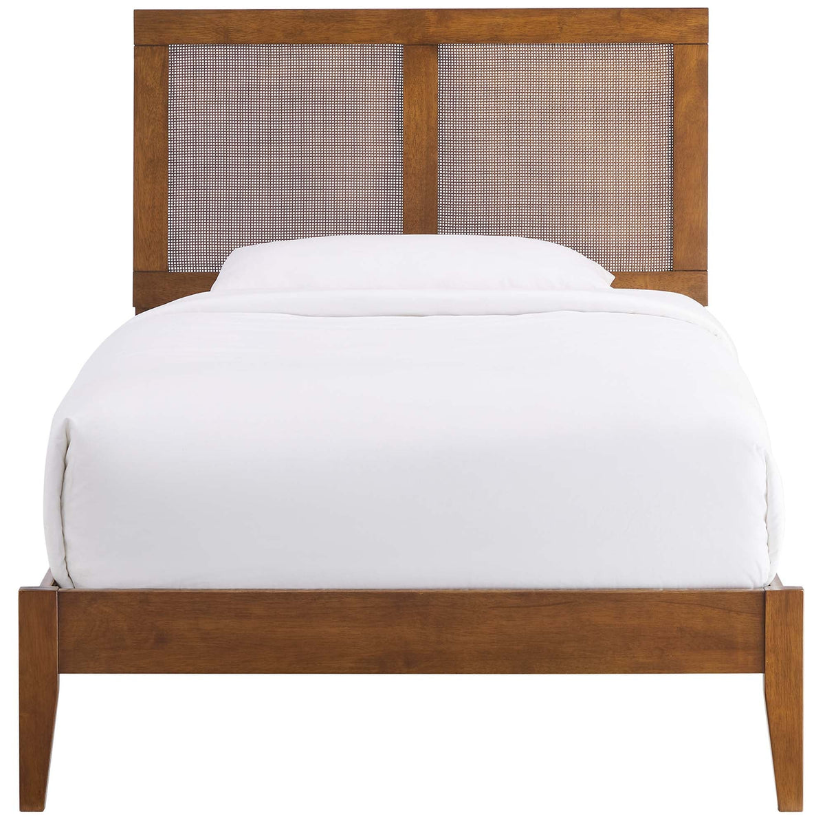 Sirocco Rattan and Wood Twin Platform Bed by Modway, photo 6 of 14