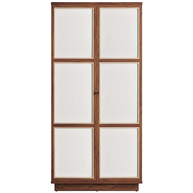 Capri 70" Tall Wood Grain Storage Cabinet by Modway, photo 5 of 7