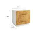Abel 2-Drawer Burl Wood Nightstand by Modway by HouseOfZazla