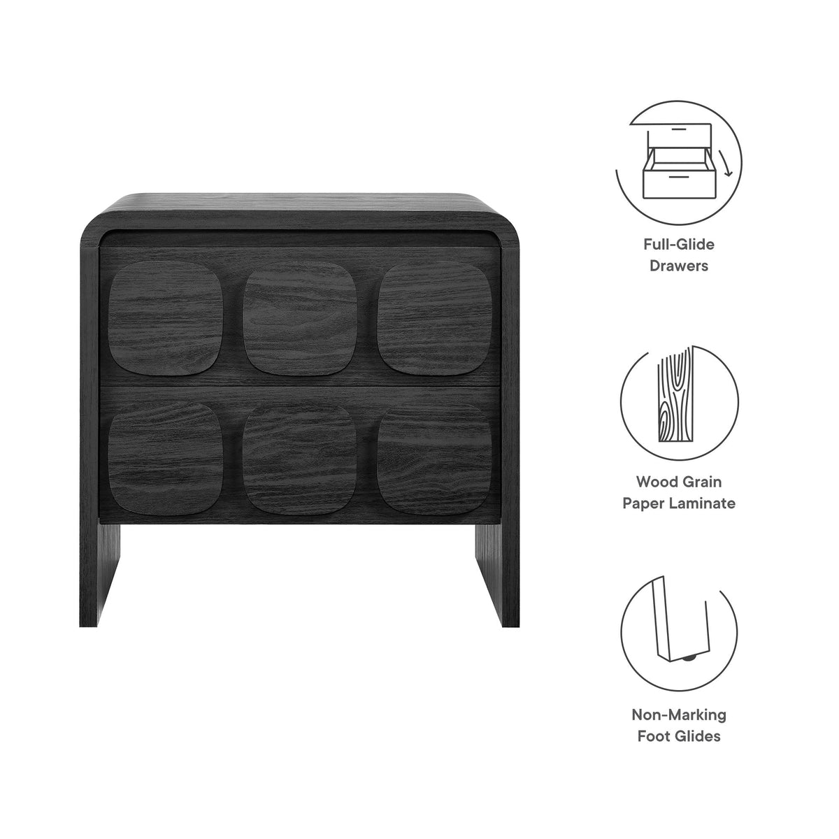 Toscana 2-Drawer Nightstand by Modway, photo 12 of 14