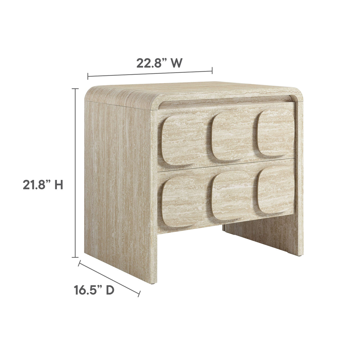 Toscana 2-Drawer Nightstand by Modway, photo 3 of 14