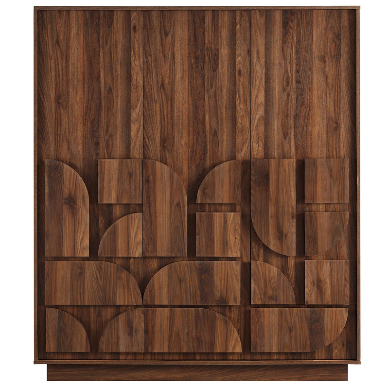 Bulwark 3-Door Wardrobe Closet by Modway, photo 5 of 7