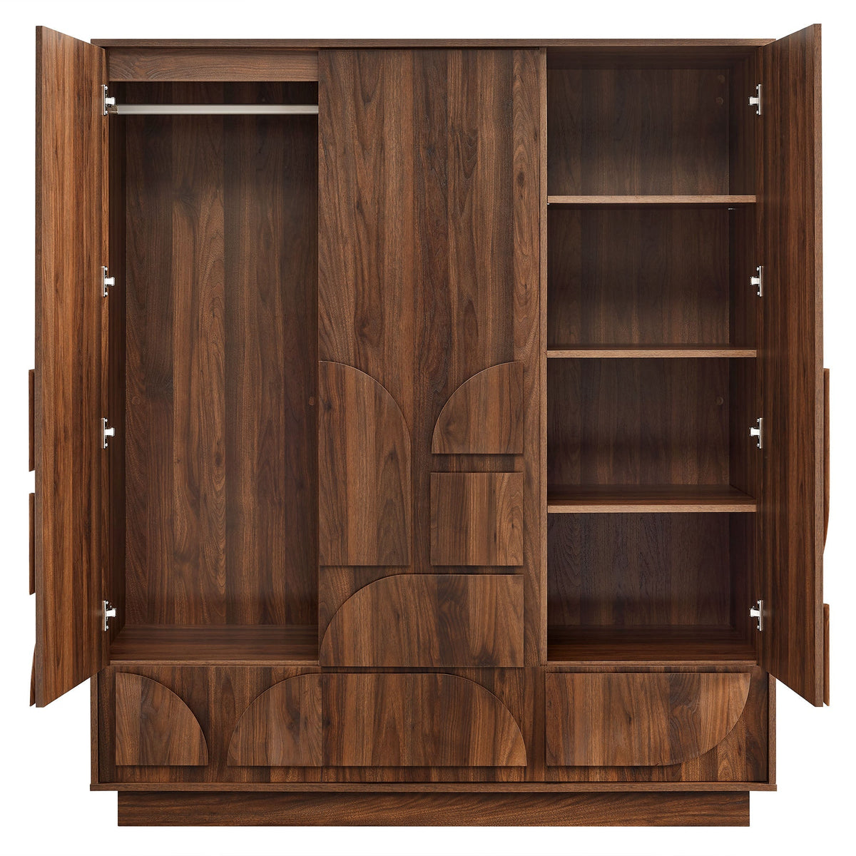Bulwark 3-Door Wardrobe Closet by Modway, photo 6 of 7