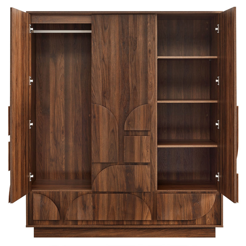 Bulwark 3-Door Wardrobe Closet by Modway, photo 6 of 7