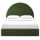 Solana Arched Performance Velvet Queen Platform Bed by Modway by HouseOfZazla