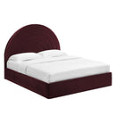 Solana Arched Performance Velvet Queen Platform Bed by Modway by HouseOfZazla
