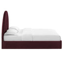Solana Arched Performance Velvet Queen Platform Bed by Modway by HouseOfZazla