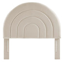Solana Arched Performance Velvet Twin Headboard by Modway by HouseOfZazla