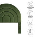 Solana Arched Performance Velvet Twin Headboard by Modway by HouseOfZazla