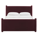 Rael Performance Velvet Queen Platform Bed by Modway by HouseOfZazla