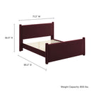 Rael Performance Velvet Queen Platform Bed by Modway by HouseOfZazla