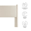 Rael Performance Velvet Twin Headboard by Modway by HouseOfZazla