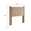 Rael Performance Velvet Twin Headboard by Modway by HouseOfZazla