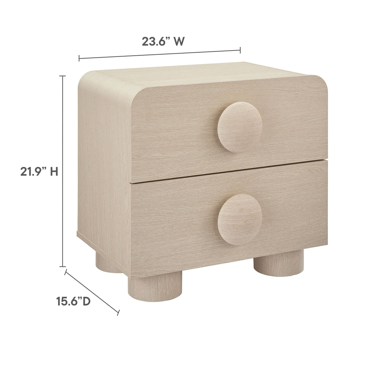 Sonnet 2-Drawer Nightstand by Modway, photo 12 of 14
