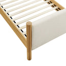 Maven Twin Size Fabric Upholstered Platform Bed by Modway by HouseOfZazla