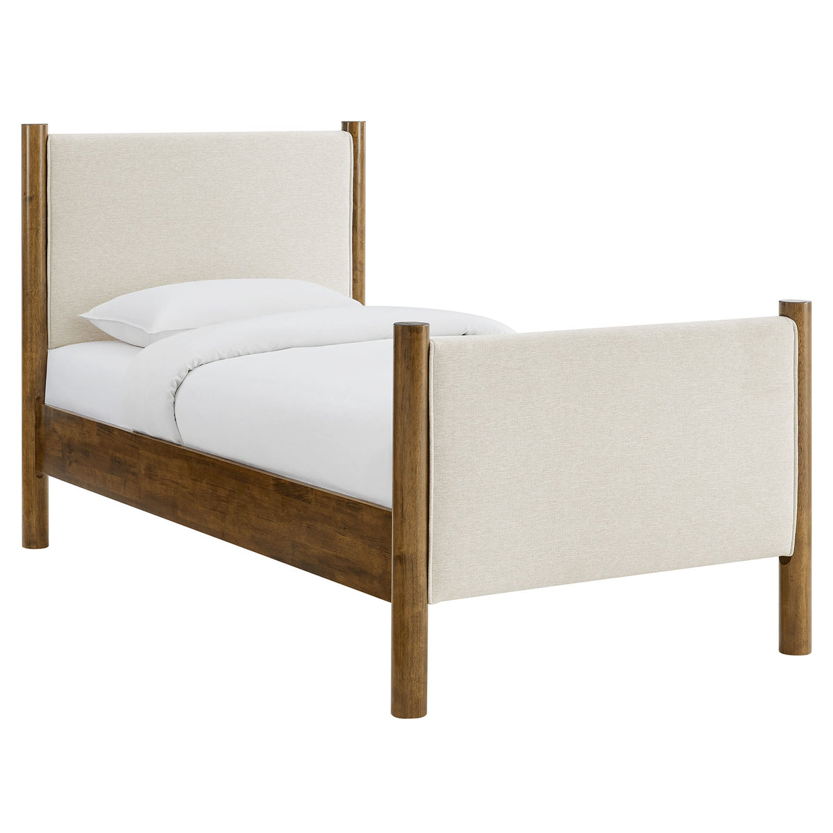 Maven Twin Size Fabric Upholstered Platform Bed by Modway, photo 27 of 28
