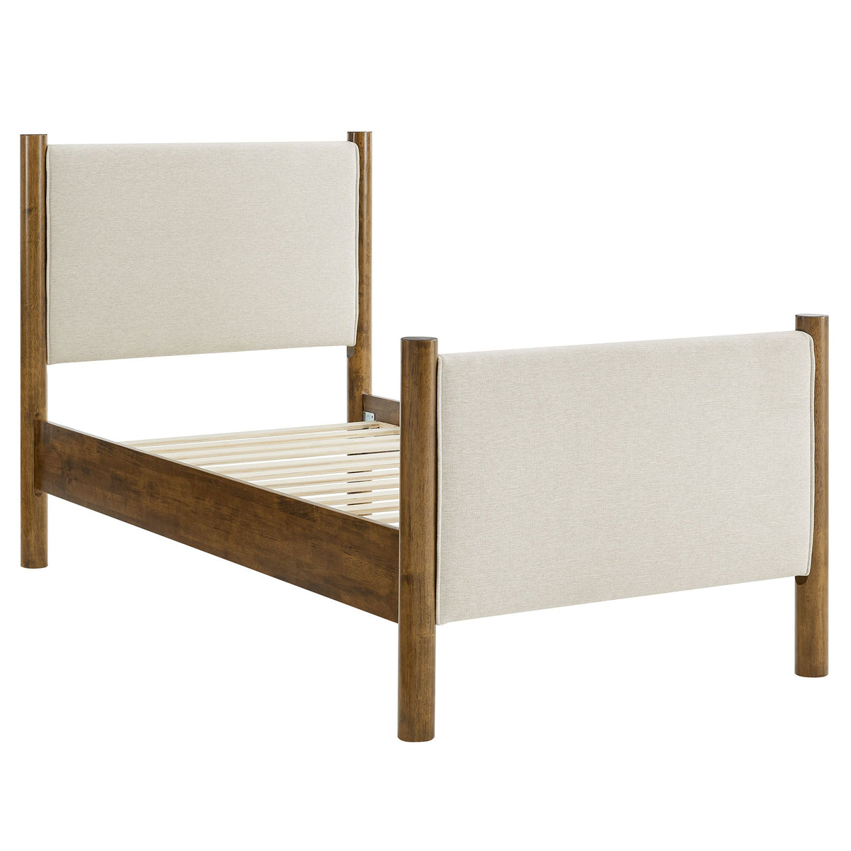 Maven Twin Size Fabric Upholstered Platform Bed by Modway, photo 12 of 28