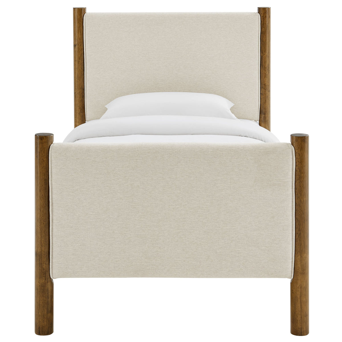 Maven Twin Size Fabric Upholstered Platform Bed by Modway, photo 15 of 28