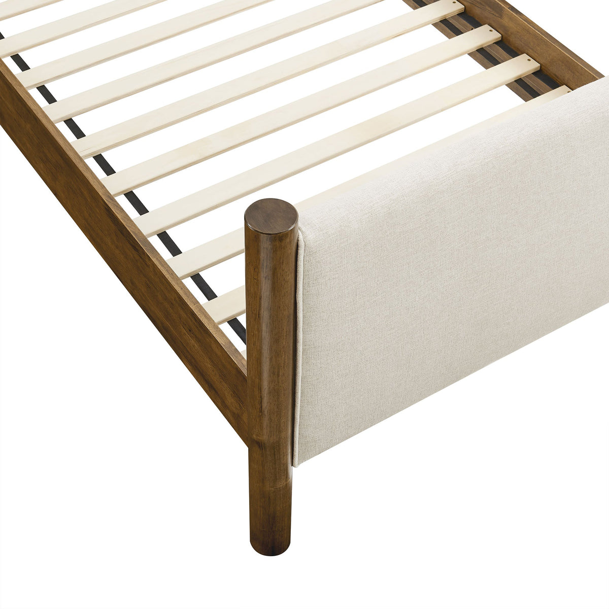 Maven Twin Size Fabric Upholstered Platform Bed by Modway, photo 9 of 28
