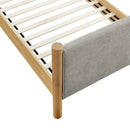 Maven Twin Size Fabric Upholstered Platform Bed by Modway by HouseOfZazla