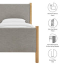 Maven Twin Size Fabric Upholstered Platform Bed by Modway by HouseOfZazla