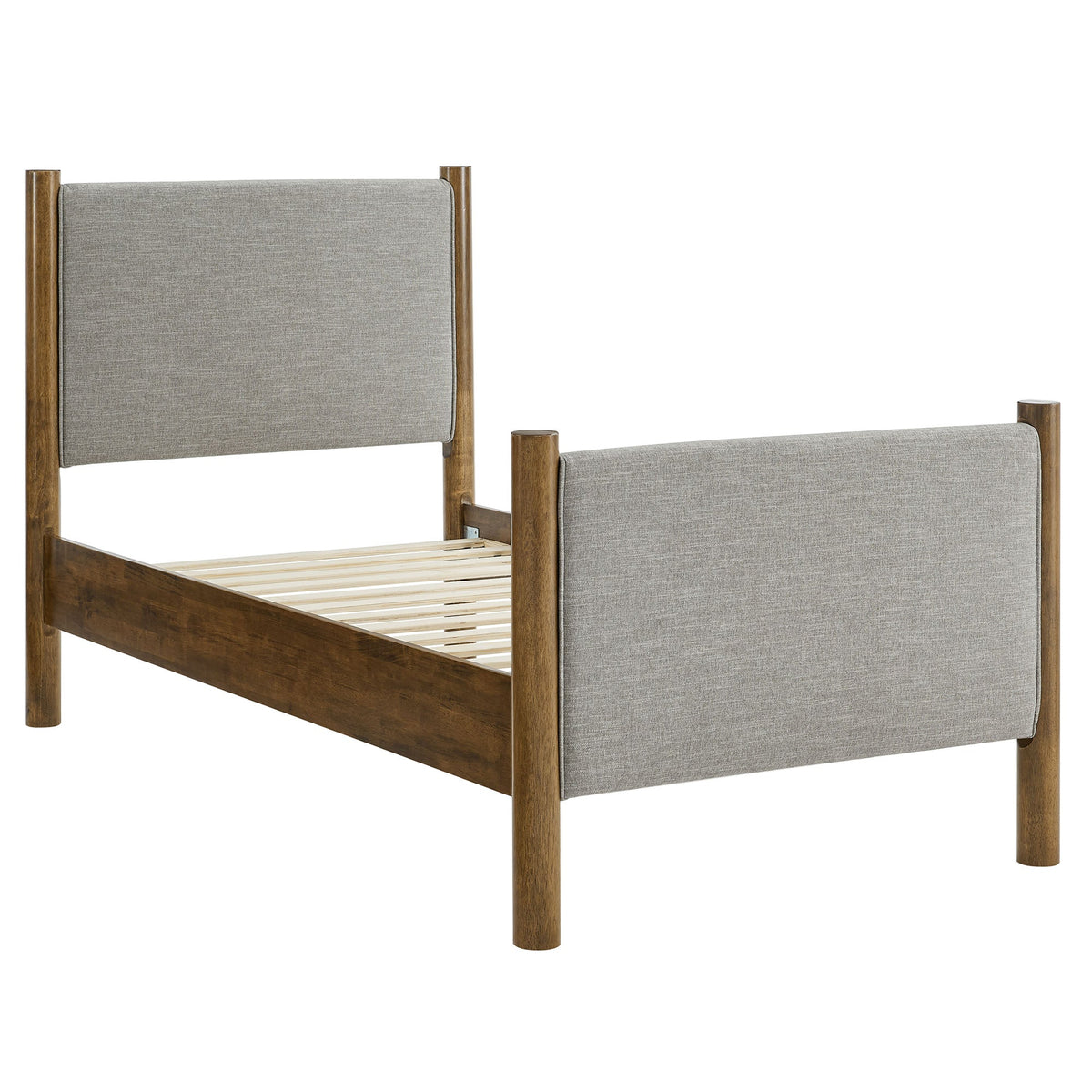 Maven Twin Size Fabric Upholstered Platform Bed by Modway, photo 6 of 28