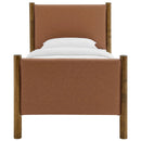 Maven Twin Size Vegan Leather Upholstered Platform Bed by Modway by HouseOfZazla