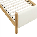 Maven Twin Size Boucle Upholstered Platform Bed by Modway by HouseOfZazla