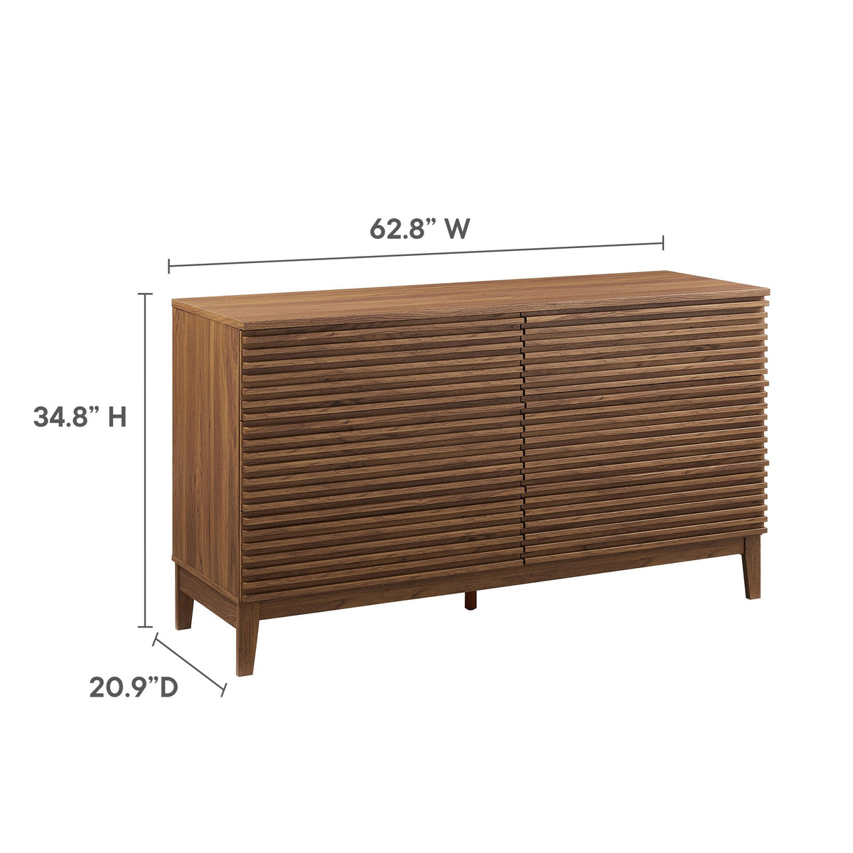 Render 47” 6-Drawer Dresser by Modway, photo 10 of 14