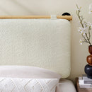 Anela Wall-Mounted Chenille Upholstered Twin Headboard by HouseOfZazla