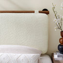 Anela Wall-Mounted Chenille Upholstered Twin Headboard by HouseOfZazla
