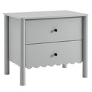 Emmeline Scalloped 2-Drawer Nightstand by Modway by HouseOfZazla