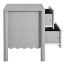 Emmeline Scalloped 2-Drawer Nightstand by Modway by HouseOfZazla