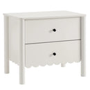 Emmeline Scalloped 2-Drawer Nightstand by Modway by HouseOfZazla