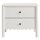 Emmeline Scalloped 2-Drawer Nightstand by Modway by HouseOfZazla