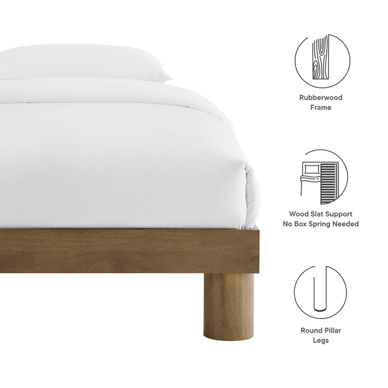 Runa Wood Platform Bed by Modway, photo 2 of 7