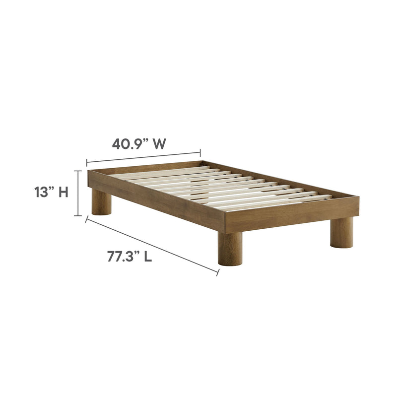 Runa Wood Platform Bed by Modway, photo 3 of 7