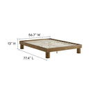 Runa Wood Full Platform Bed by Modway by HouseOfZazla