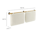 Anela Wall-Mounted Chenille Upholstered Full Headboard by Modway by HouseOfZazla