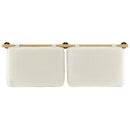 Anela Wall-Mounted Chenille Upholstered King Size Headboard by HouseOfZazla