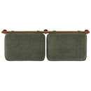 Anela Wall-Mounted Chenille Upholstered King Size Headboard by HouseOfZazla