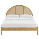 Odette Queen Arched Rattan Cane Platform Bed by Modway by HouseOfZazla