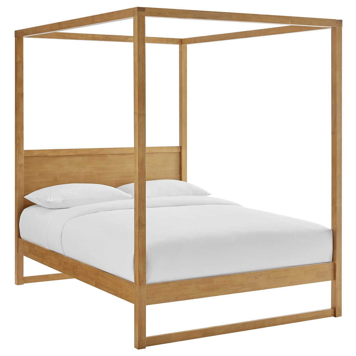 Alva Queen Wood Canopy Platform Bed by Modway, photo 11 of 14