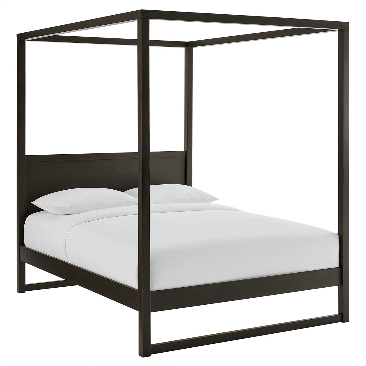 Alva Queen Wood Canopy Platform Bed by Modway, photo 4 of 14