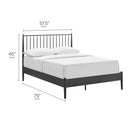 Adair Spindle Platform Bed by Modway