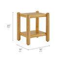 Arcus Rectangular 2-Tier Side Table by Modway by HouseOfZazla